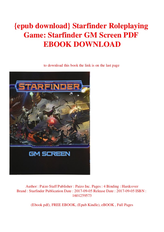 starfinder pdf download free
